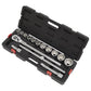 Sealey Socket Set 3/4"Sq Drive 12-point WallDrive 15pc Metric AK2583