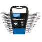 Draper 1x Expert 8 Piece Metric Double Open Ended Spanner Set Professional Tool - 64609