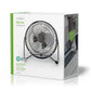 Nedis Metal Mini Fan 15cm Diameter USB Powered Gun Metal - FNDK1GM15