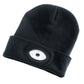 Draper Beanie Hat with 1W Rechargeable Torch - 100 Lumens (Black, One Size) - 99521