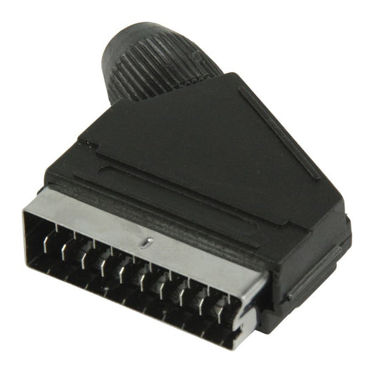Glaxio® Scart Connector Scart Male (Black)