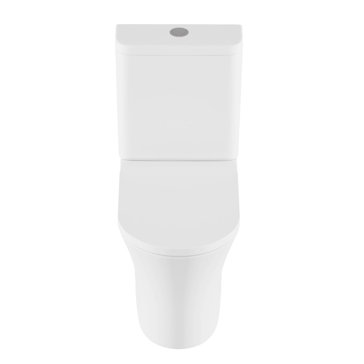 Baridi Close-Coupled Toilet Soft Close Seat, Dual Flush Cistern & Rimless Flush