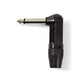 Nedis Audio Connector Mono 6.35mm Male Angled Black COTP23902BK