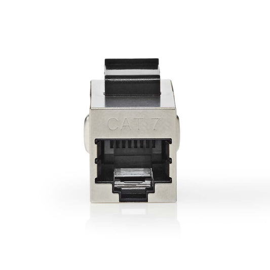 Nedis Network Coupler CAT6a/CAT7 Shielded RJ45 Female RJ45 Female Straight Metal