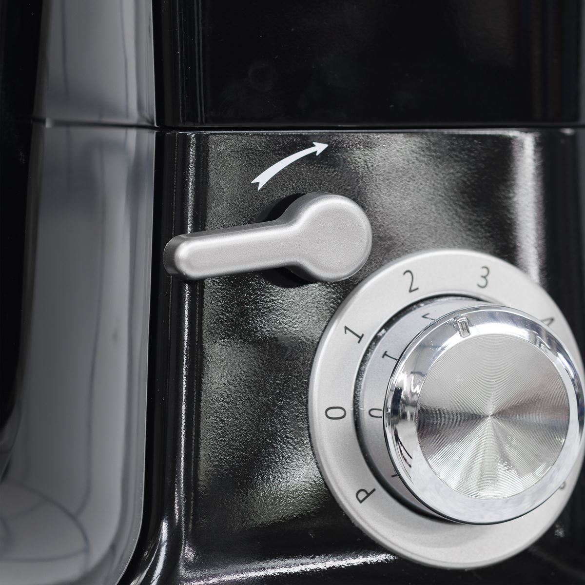 Baridi 1500W Stand Mixer with Accessories 6L - Black DH173