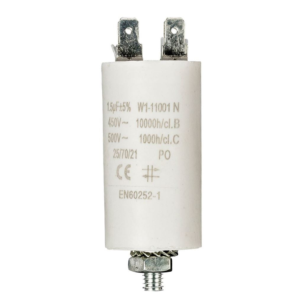 Fixapart Capacitor 1.5uf / 450 v + earth - W1-11001N