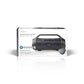 Nedis Party Boombox 6 Hours Playtime Bluetooth® TWS Party Lights Black - SPBB310BK