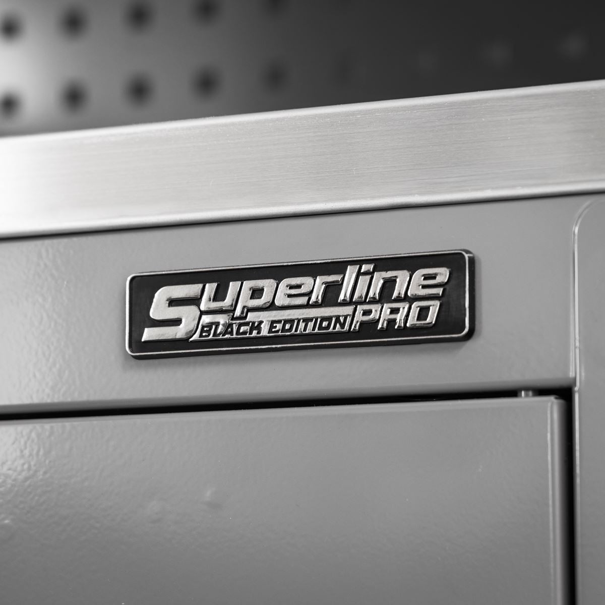 Sealey Superline Black Edition Modular Floor Cabinet 2 Door 680mm APMS33BE