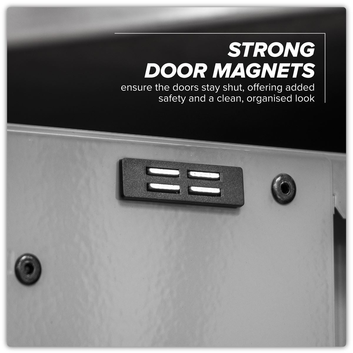 Sealey Superline Pro Black Edition Storage System with Stainless Worktop 2.04m