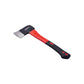 1.3Lb Hand Axe Fibreglass Shaft Handle Log Fire Wood Chopper Camping 21oz - A2980
