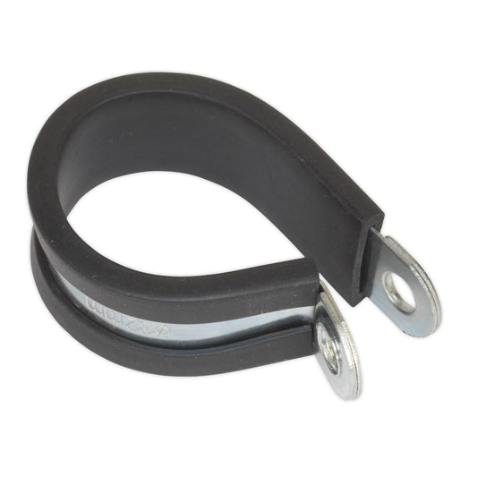 Sealey P-Clip Rubber Lined 32mm Pack of 25 PCJ32