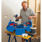 Draper 18" 460mm Metal Barn/Cantilever Toolbox Tool Box/Chest/Tray Blue 48566