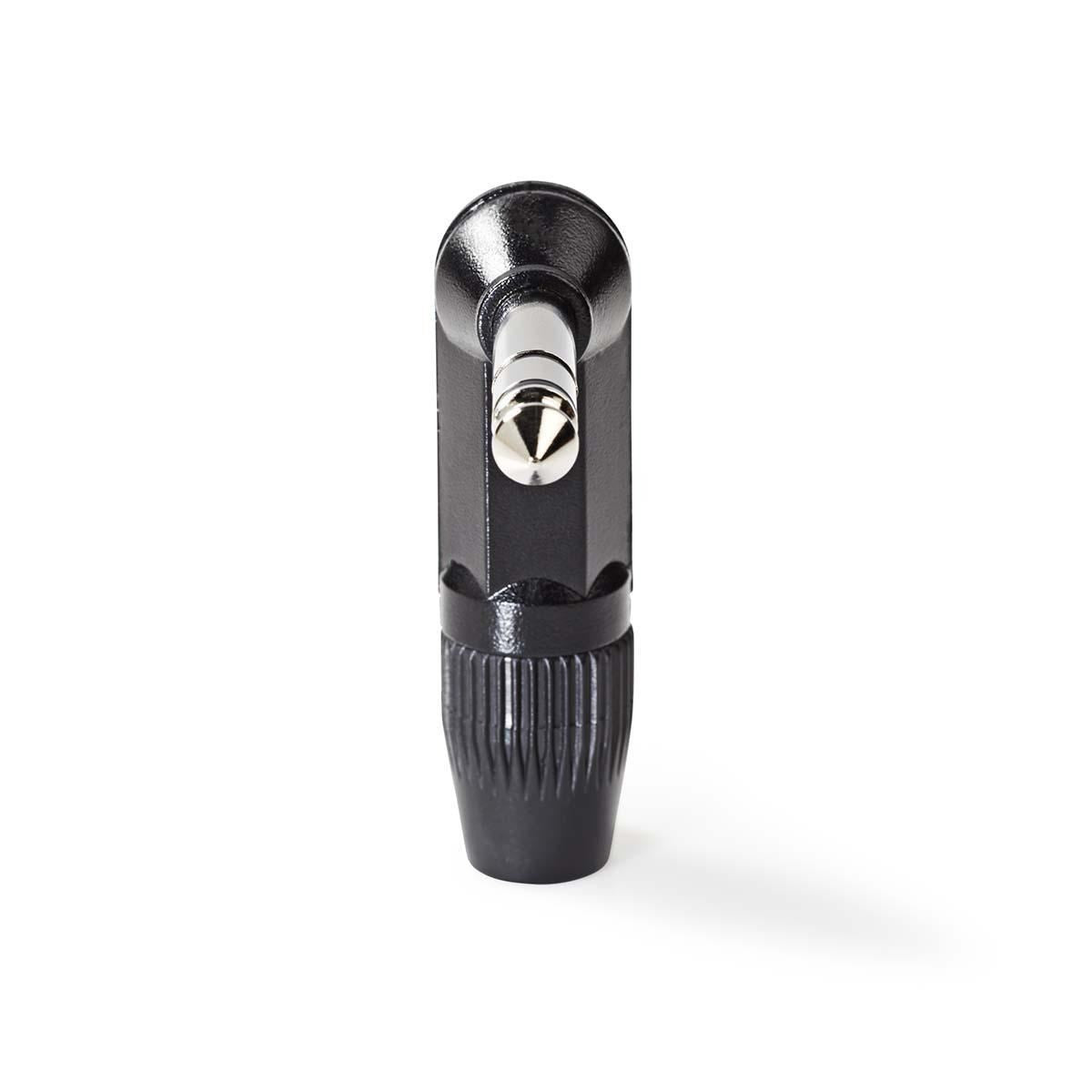Nedis Audio Connector Stereo 6.35mm Male Angled Black COTP23903BK