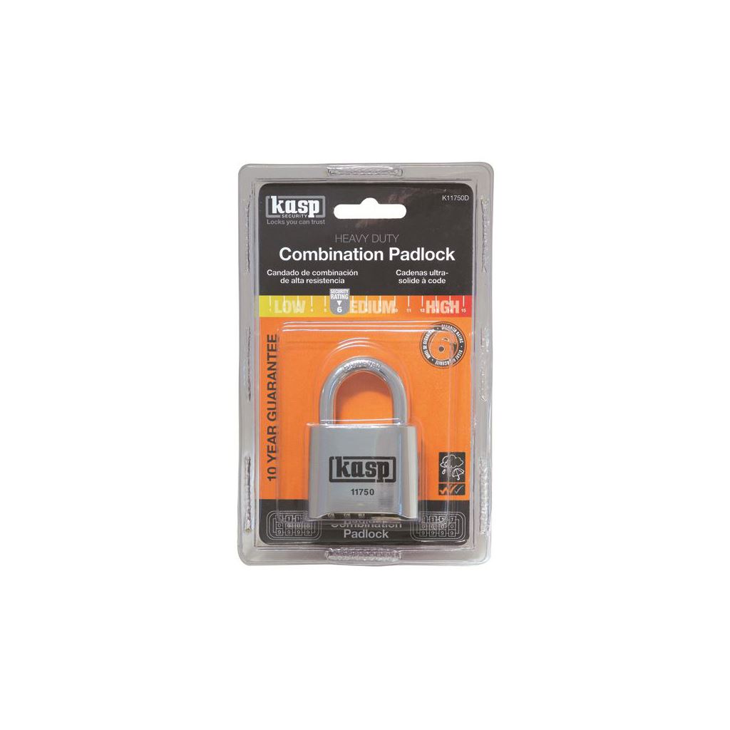 Kasp 117 Combination Padlock 50mm K11750D