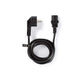 Nedis Power Cable Schuko Male Angled to C13 (IEC-320-C13) 2m Black - CEBW10000BK20