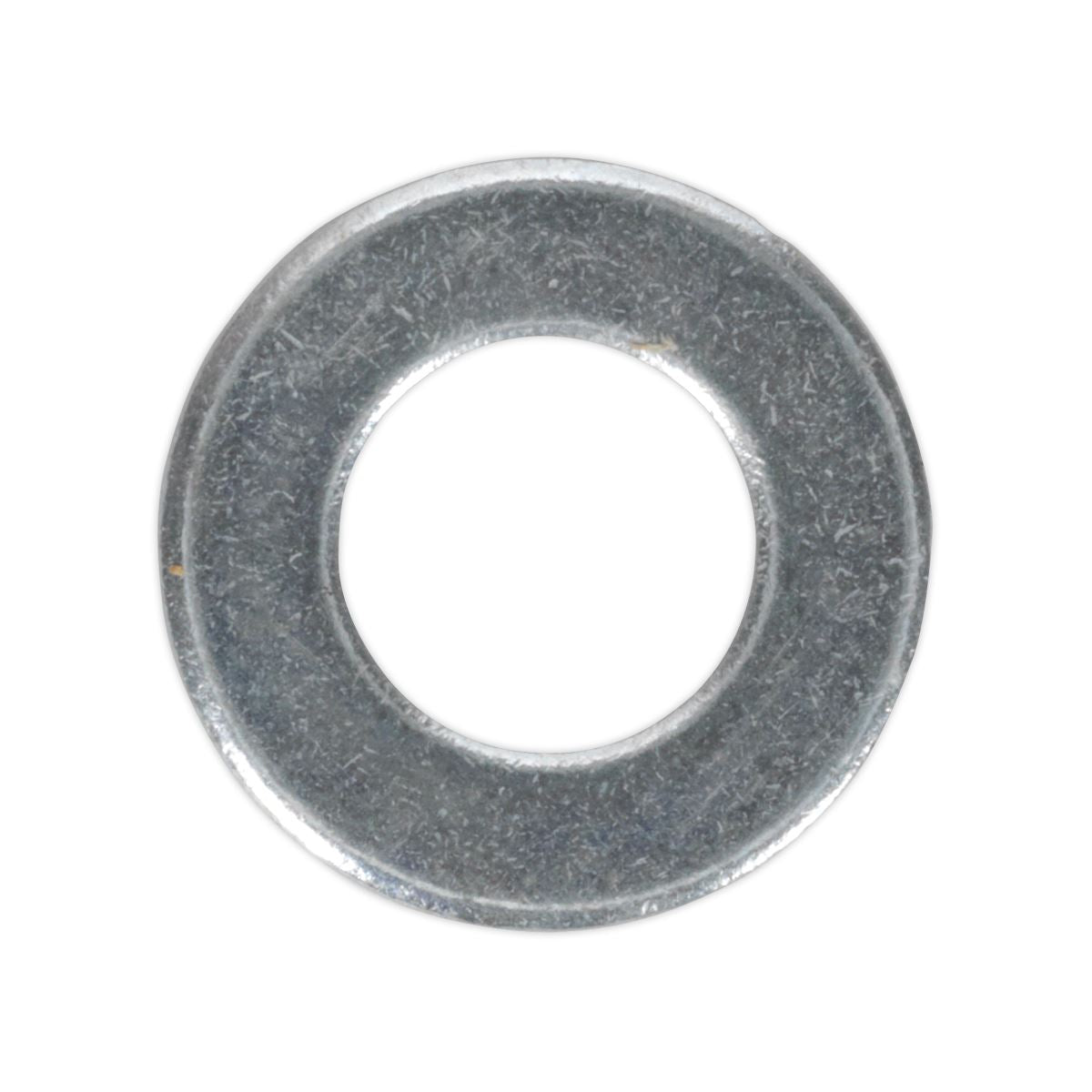Sealey Flat Washer DIN 125 - M8 x 17mm Form A Zinc Pack of 100 FWA817