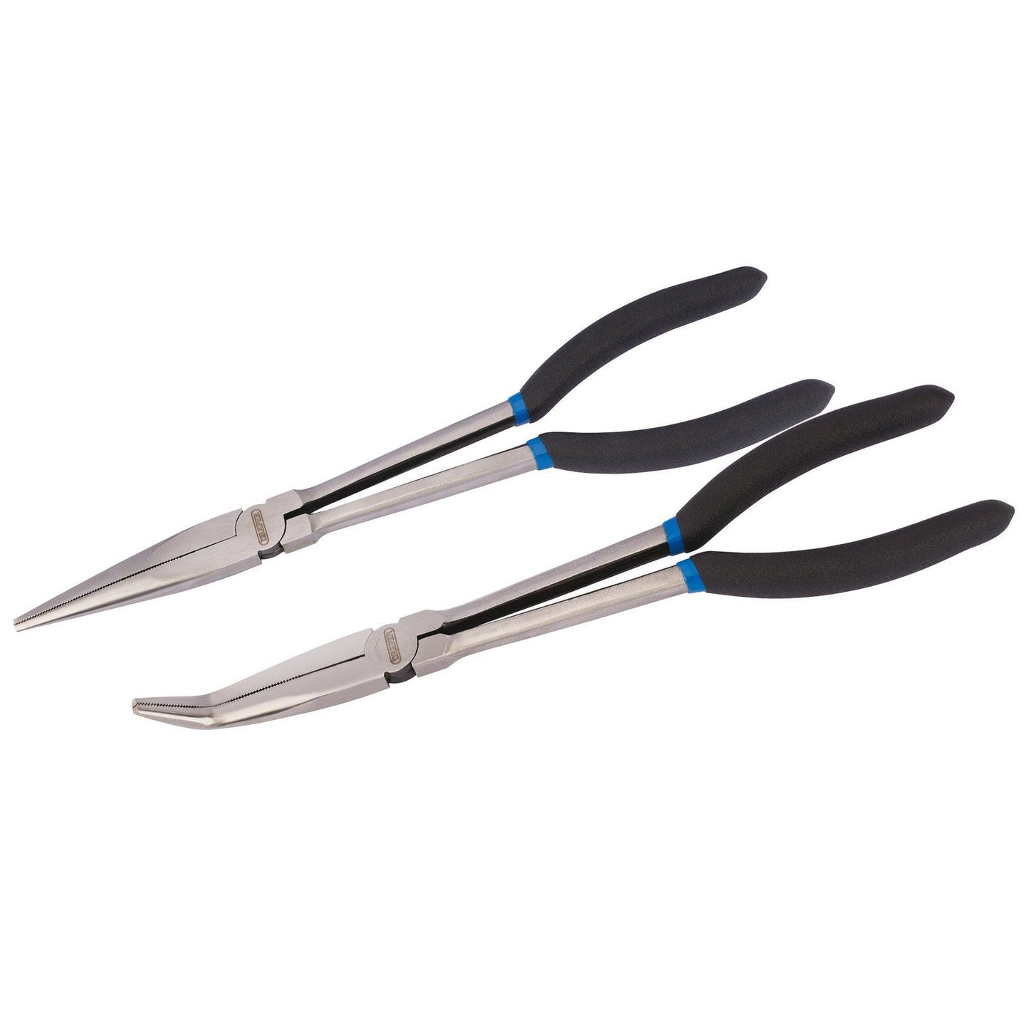 Draper Long Reach Long Nose & Bent Nose Plier Set 280mm 69287