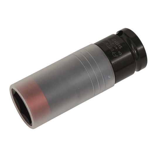 Sealey Alloy Wheel Ultra-Power Impact Socket 21mm 1/2"Sq Drive SX03921