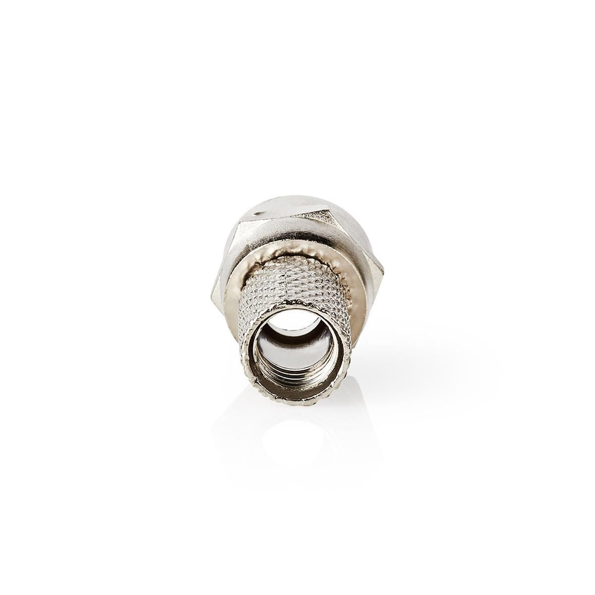 Nedis F Connector Male For 7.4mm Coaxial Cables 25 pieces Metal - CSVC41902ME