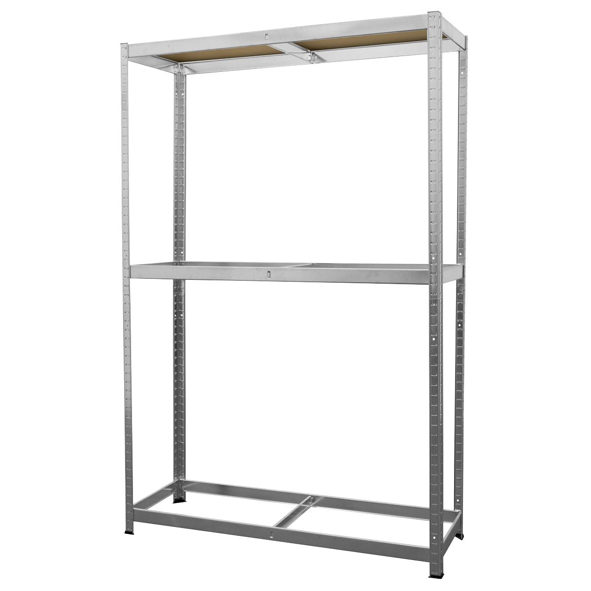 Sealey 2-Level Tyre Rack with Shelf 150kg Capacity Per Level STR008