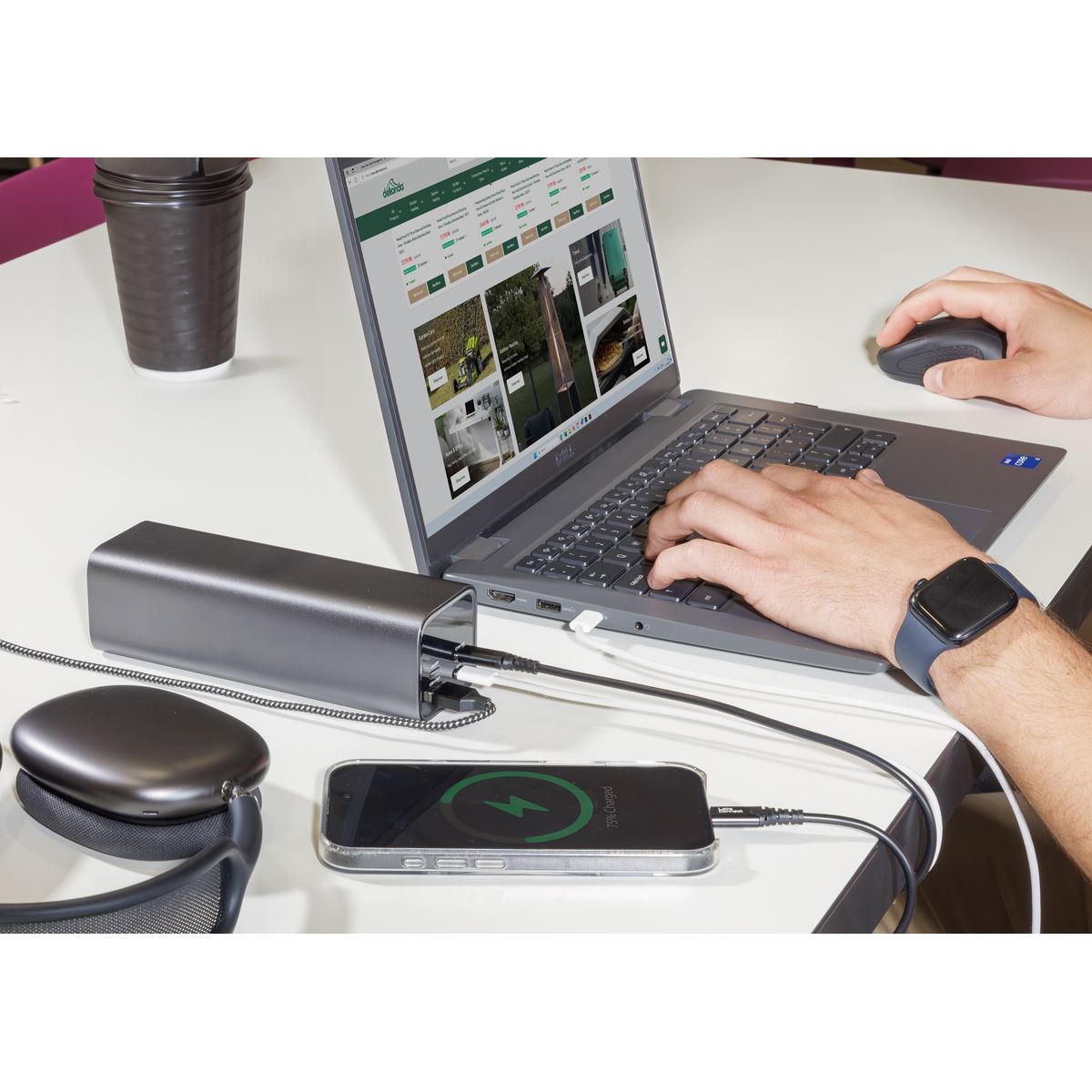 Dellonda Portable Power Bank 140W 27000mAh DL168