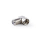 Nedis Satellite & Antenna Adapter F Male to F Female 10 pieces Metal CSGP41942ME