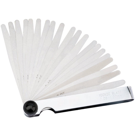 Draper 20 Blade Metric Feeler Gauge Set 600CB - 51701