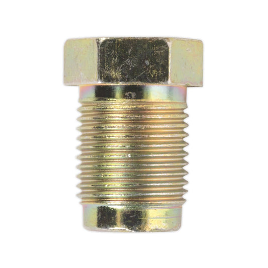 Sealey Brake Pipe Nut M12 x 1mm Male 1/4" Pipe DIN Form Pack of 10 BN121