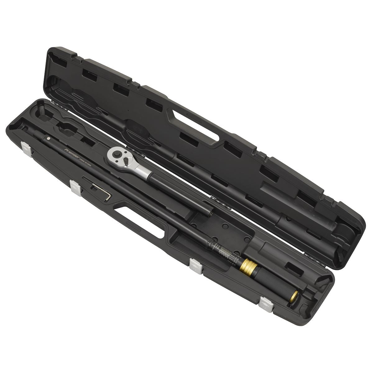 Sealey Black Torque Wrench Micrometer 3/4"Sq Drive Calibrated 200-1000Nm STW908B