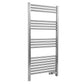 Baridi Electric Heated Towel Rail 1085 x 535mm with LED Display � Silver DH372