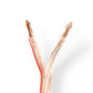Nedis Speaker Cable 2x 6mm2 25m Wrap Transparent - CAGW6000TR250