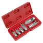 Sealey Window Socket Set 6pc SX0412