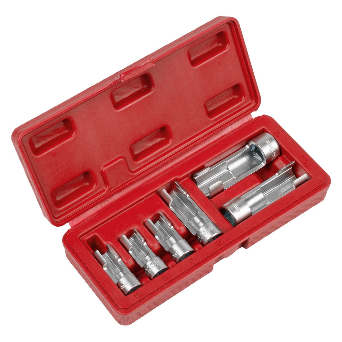 Sealey Window Socket Set 6pc SX0412