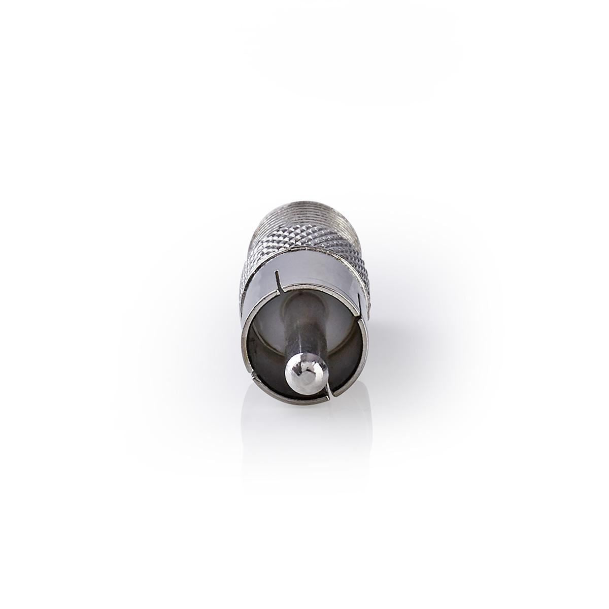 Nedis Satellite Antenna Adapter RCA Male to F Female 10 pieces Metal CSGP41970ME