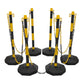 Sealey Black/Yellow Post & Chain Kit 25m BYSBKIT