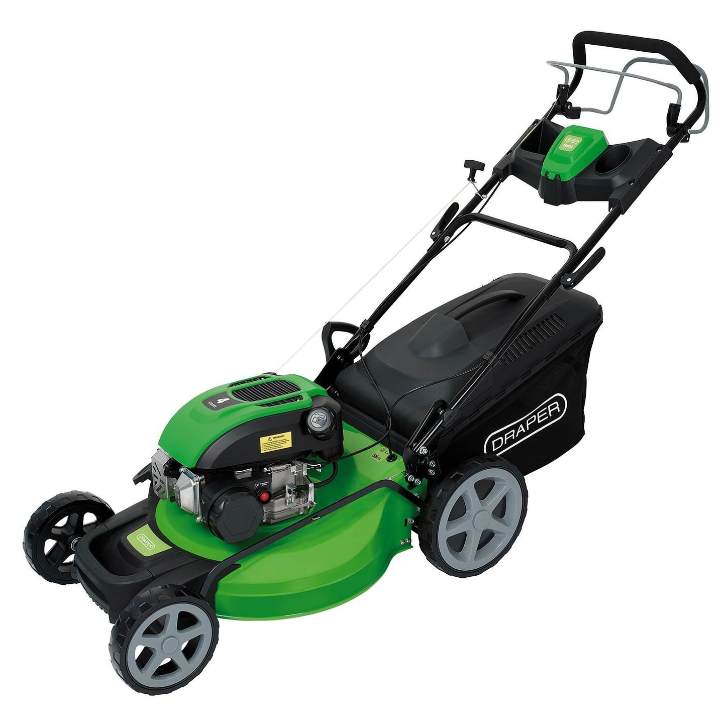 Draper Self-Propelled Petrol Lawn Mower, 508mm, 169cc/3.8HP