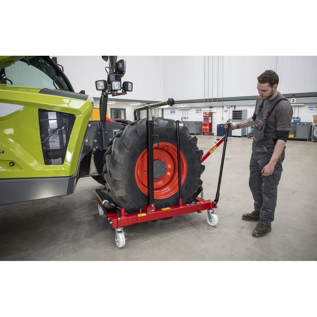 Sealey Wheel Removal Trolley 1200kg Capacity W1200T