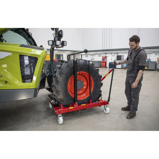 Sealey Wheel Removal Trolley 1200kg Capacity W1200T