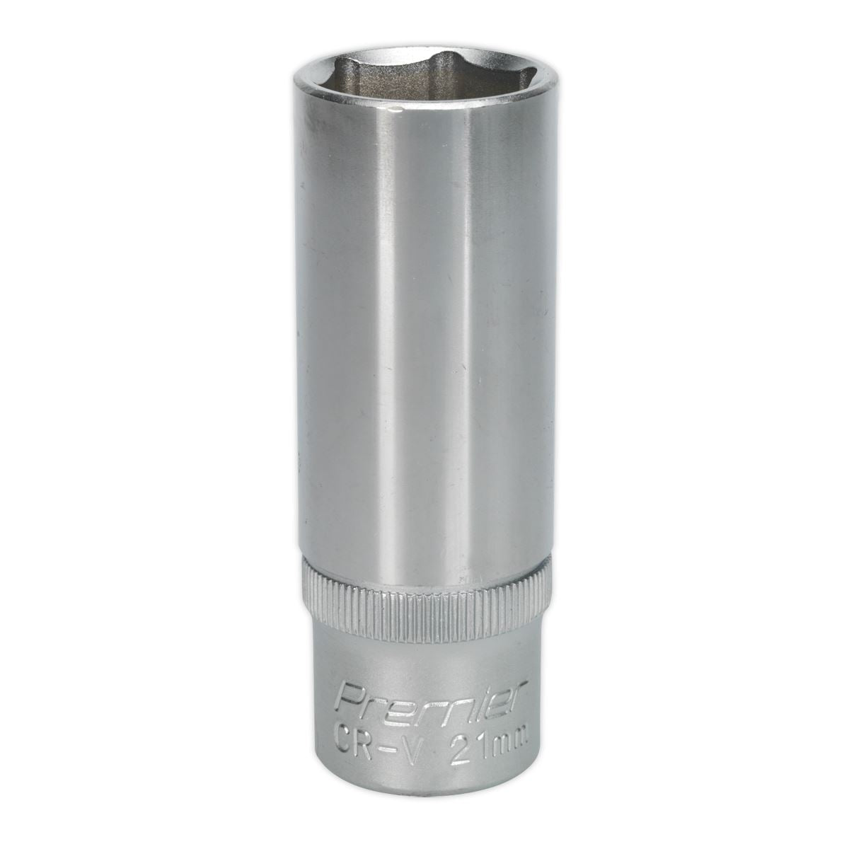 Sealey WallDrive Socket 21mm Deep 1/2"Sq Drive S1221D