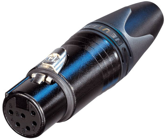Neutrik XLR Cable Socket 6 Pole Cable Socket/Straight Xx Soldering Connections