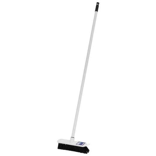 Sealey Broom 11"(280mm) Soft Bristle Indoor Use BM11S