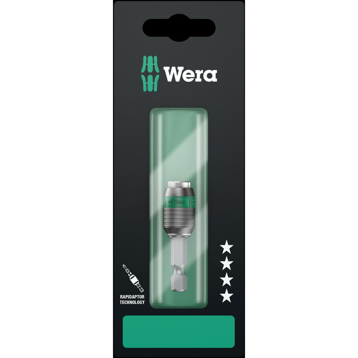Wera 889/4/1K Sb Bitholder Universal Rapidaptor Carded 073421