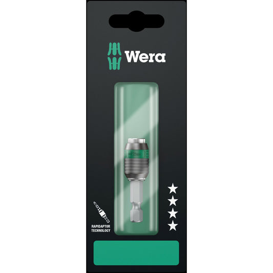 Wera 889/4/1K Sb Bitholder Universal Rapidaptor Carded 073421