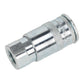 Sealey Coupling Body Female 1/4"BSP Pack of 5 ACP15
