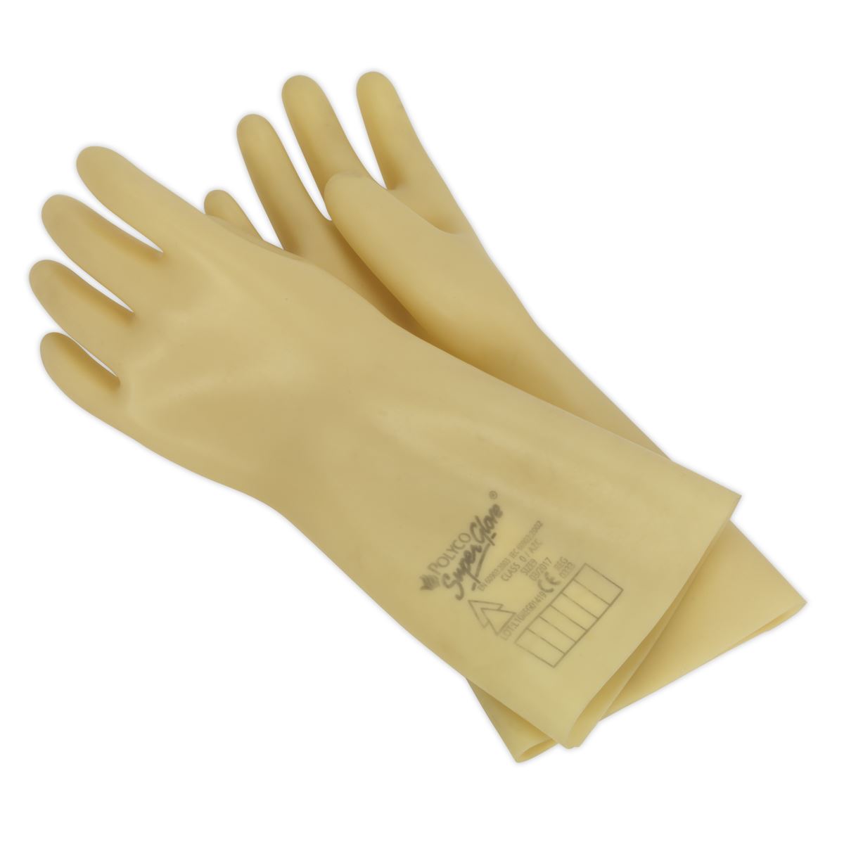 Sealey Electrician's Safety Gloves 1kV - Pair HVG1000VL