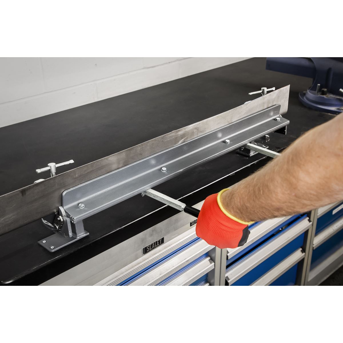 Sealey Sheet Metal Folder Vice/Bench Mounting 700mm TS01