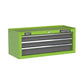 Sealey Rollcab, Mid-Box & Topchest Stack - Hi-Vis Green AP2200BBHVSTACK