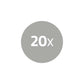 Nedis Lithium Button Cell Battery Multi Pack CR2025/CR 2016/CR1620/LR43/LR54/LR4 20 pieces total Blister - BALAK20BL
