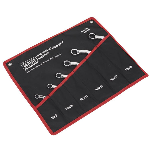 Sealey S-Spanner Set 6pc Metric AK6315