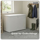 Baridi Freestanding Chest Freezer 254L Capacity - White DH258